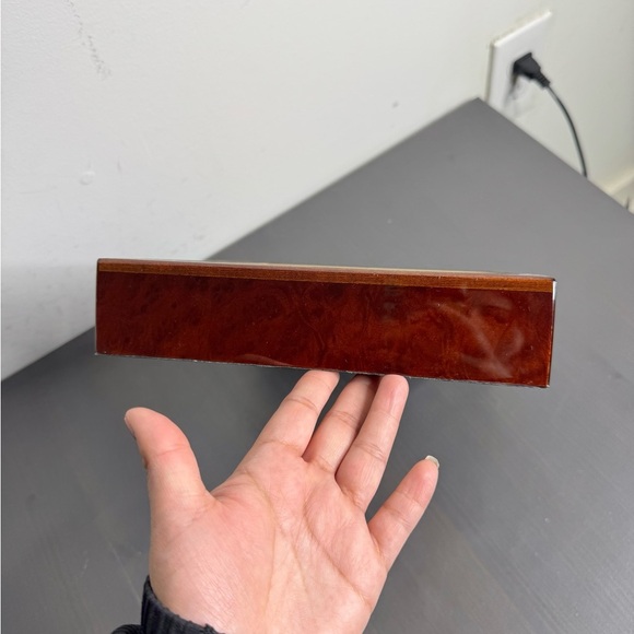 Neiman Marcus Wood Vanity Tray Brown - Picture 7 of 12